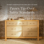 Eloise 7-Drawer Wide Assembled Dresser (56")