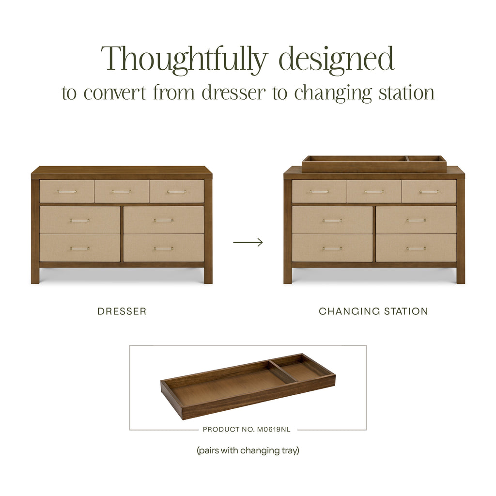 Eloise 7-Drawer Wide Assembled Dresser (56")