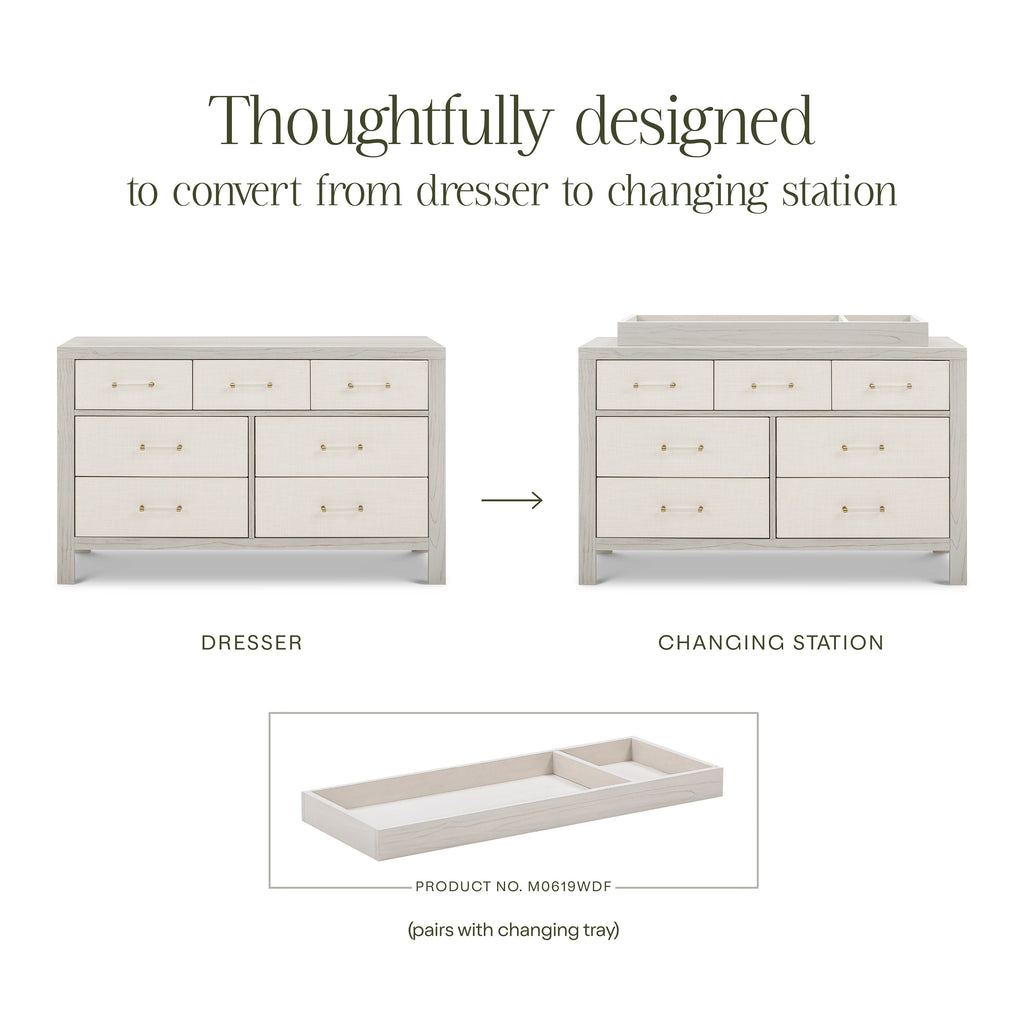 Eloise 7-Drawer Wide Assembled Dresser (56")