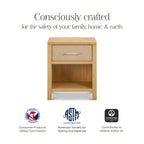 Eloise Assembled Nightstand
