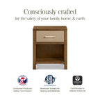 Eloise Assembled Nightstand