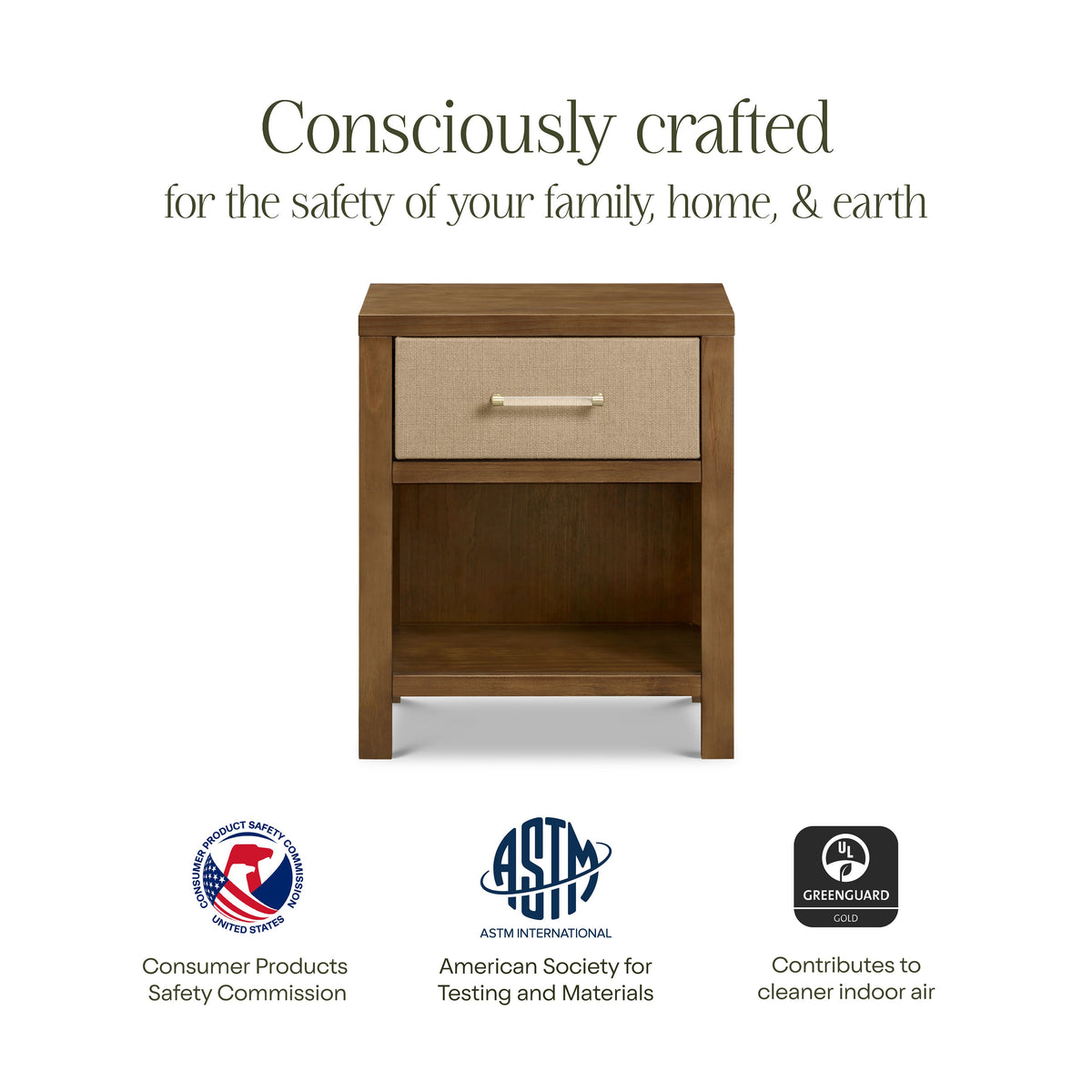 Eloise Assembled Nightstand
