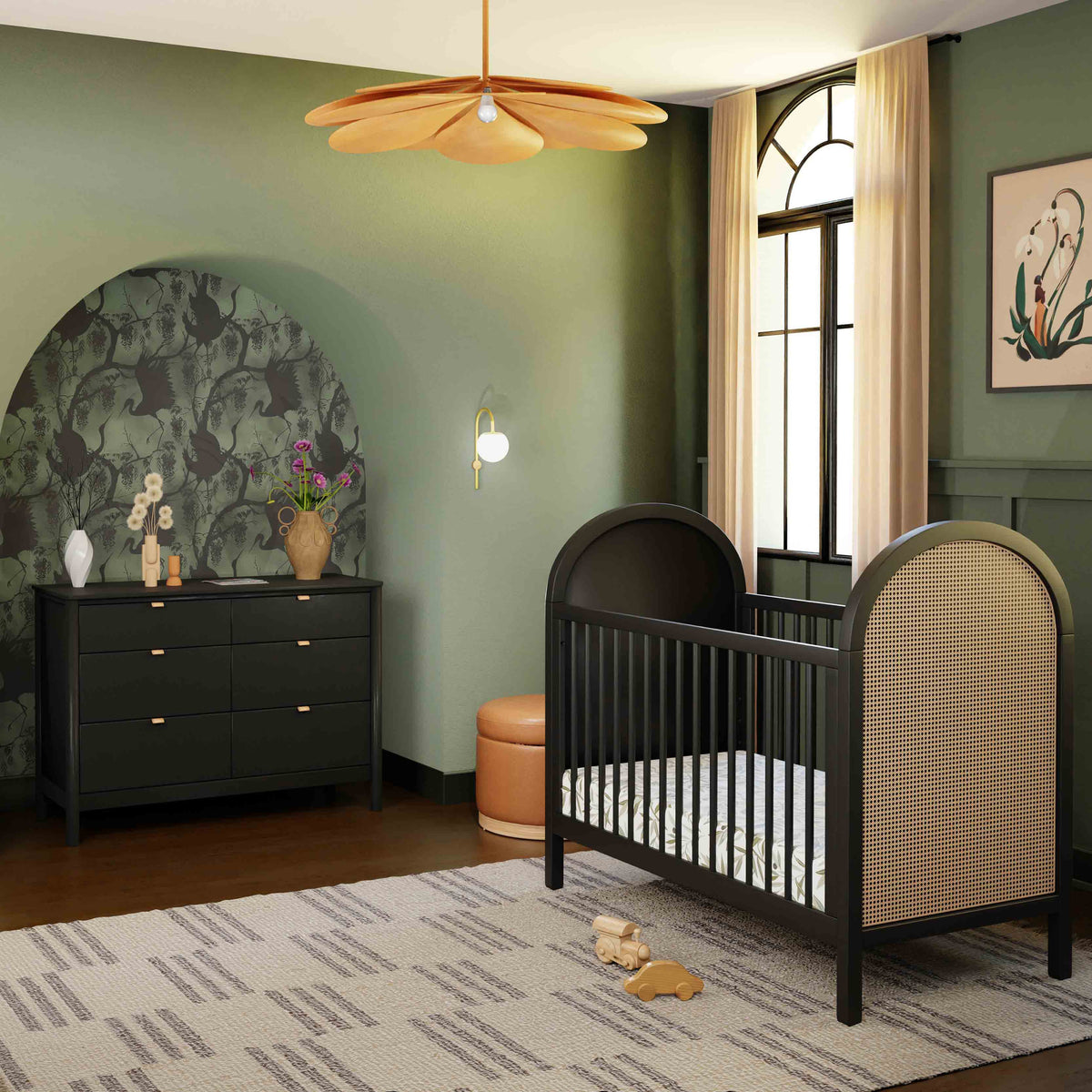 Bondi Cane 3-in-1 Convertible Crib with Toddler Bed Conversion Kit