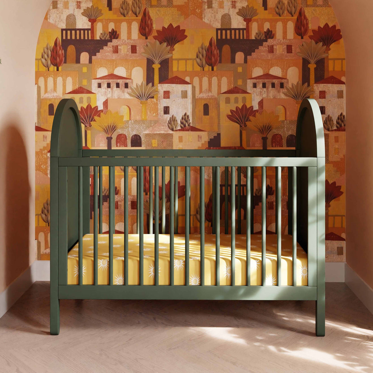 Bondi Cane 3-in-1 Convertible Crib with Toddler Bed Conversion Kit