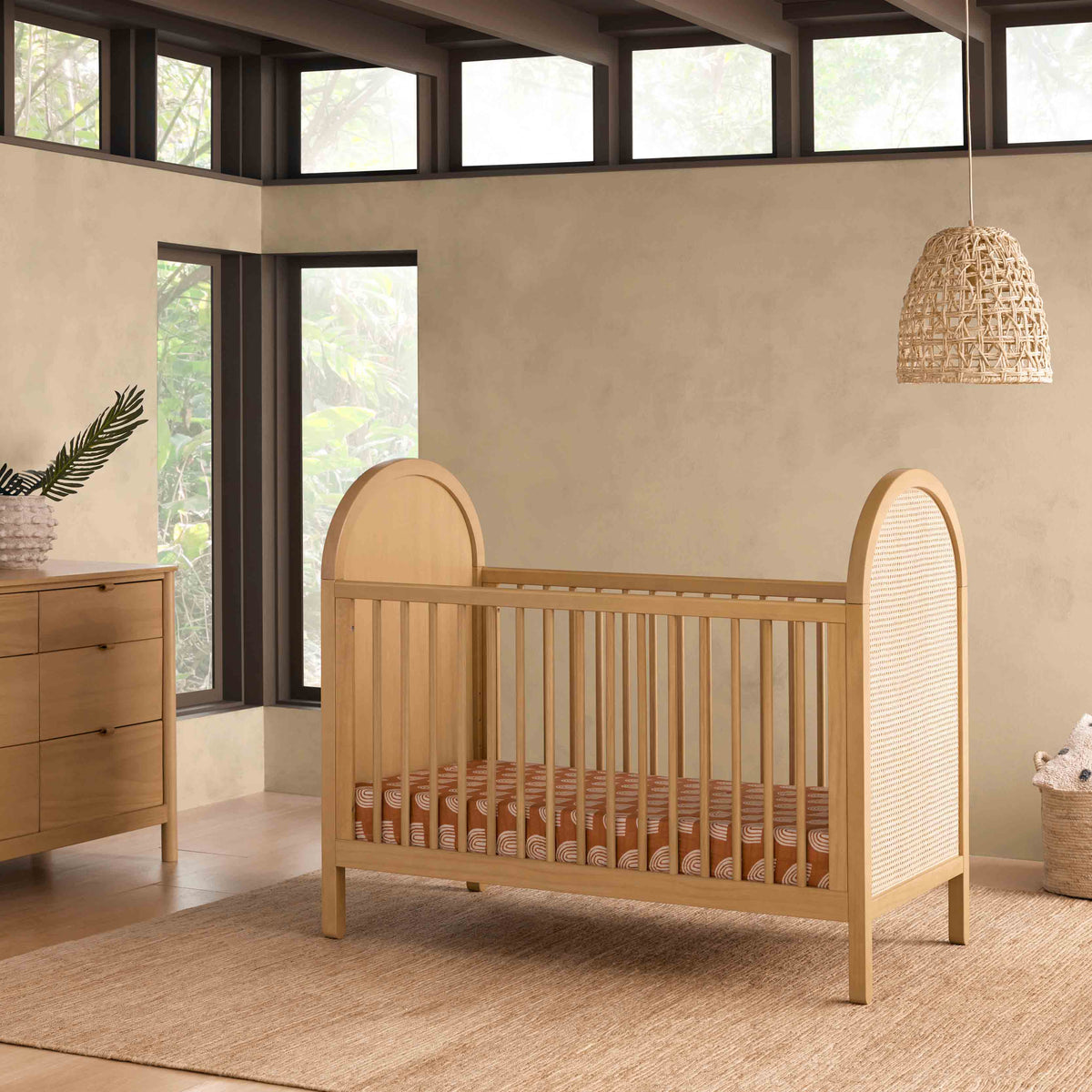 Bondi Cane 3-in-1 Convertible Crib with Toddler Bed Conversion Kit
