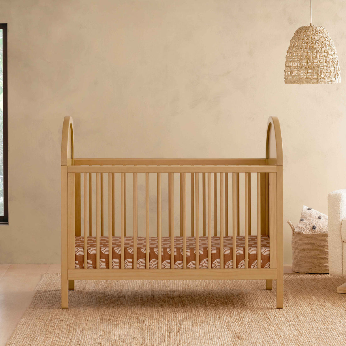 Bondi Cane 3-in-1 Convertible Crib with Toddler Bed Conversion Kit