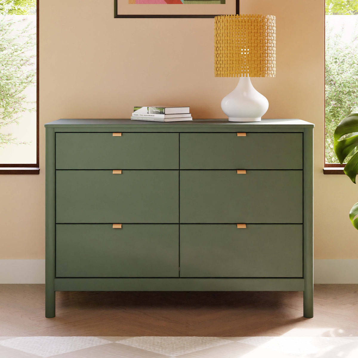 Bondi 6-Drawer Assembled Dresser (48")