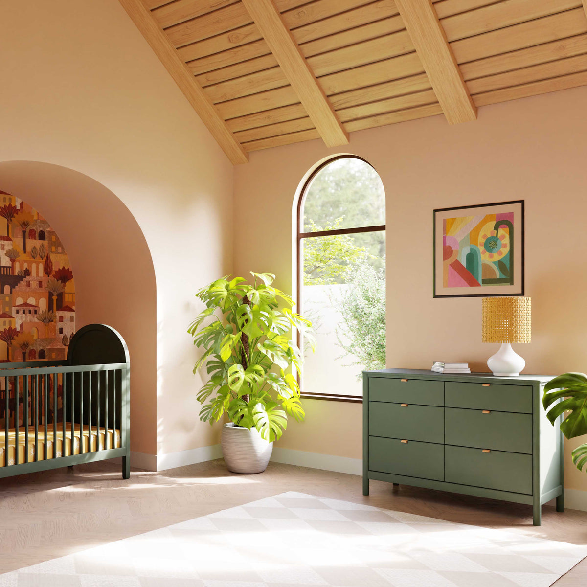 Bondi 6-Drawer Assembled Dresser (48")