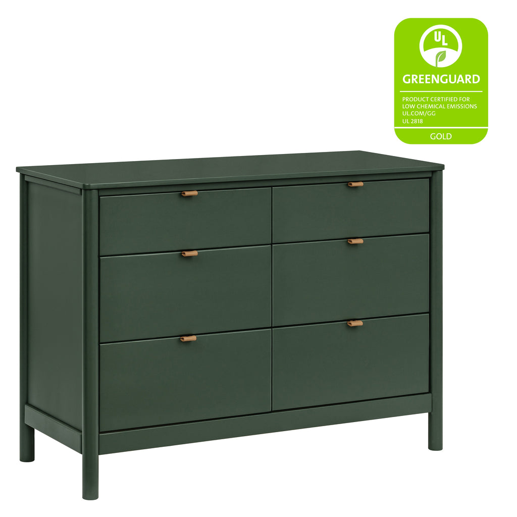 Bondi 6-Drawer Assembled Dresser (48")
