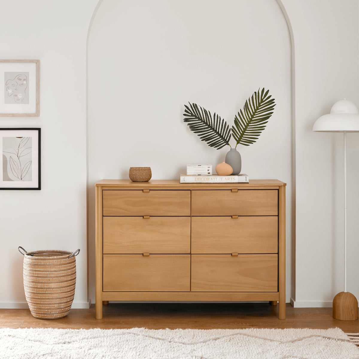 Bondi 6-Drawer Assembled Dresser (48")
