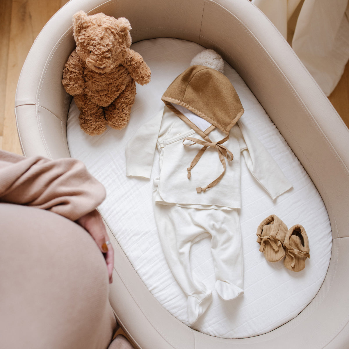 babyletto x GATHRE Capsule Bassinet