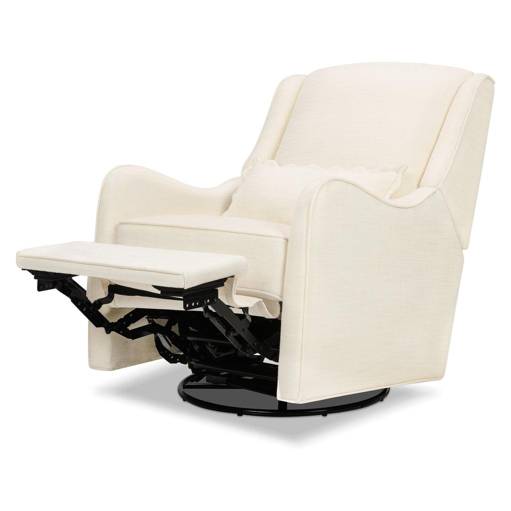 Sillón reclinable y mecedora giratoria Devon