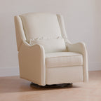 Sillón reclinable y mecedora giratoria Devon