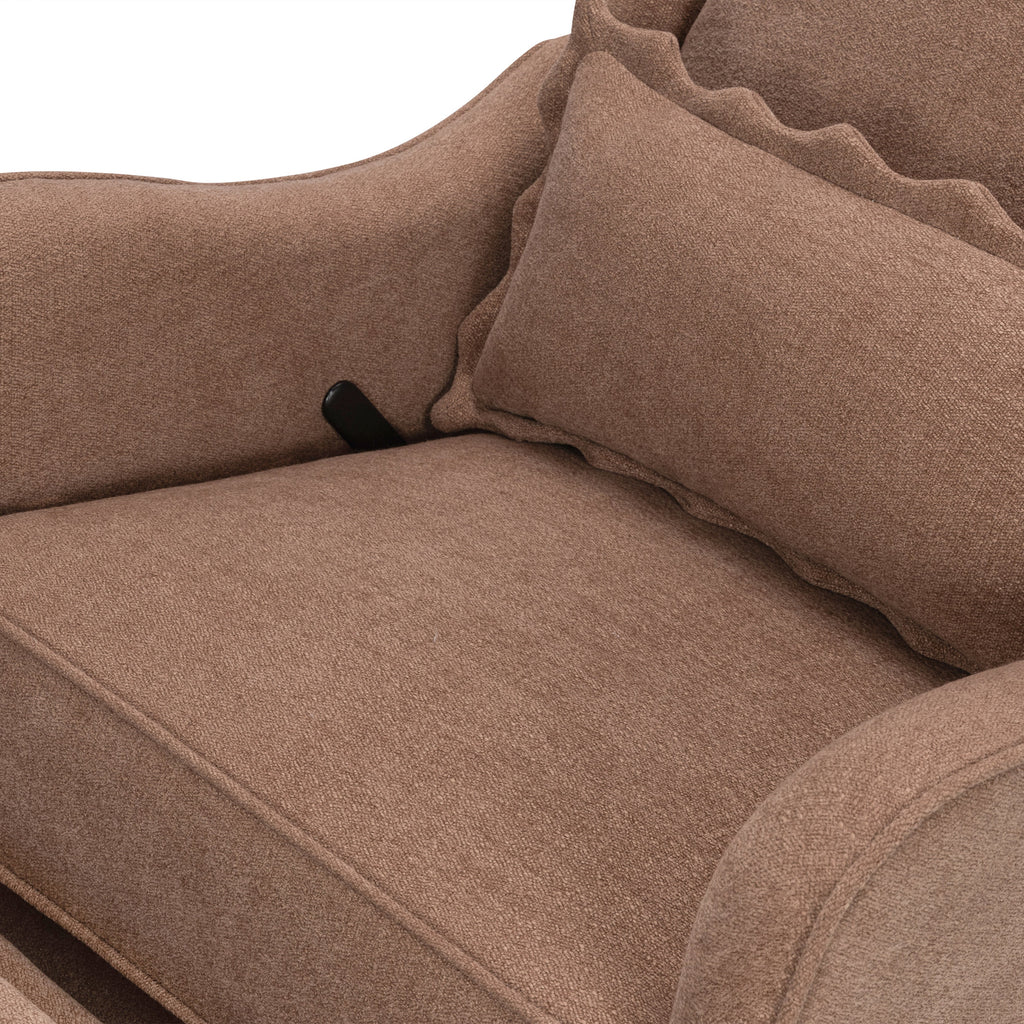 Sillón reclinable y mecedora giratoria Devon