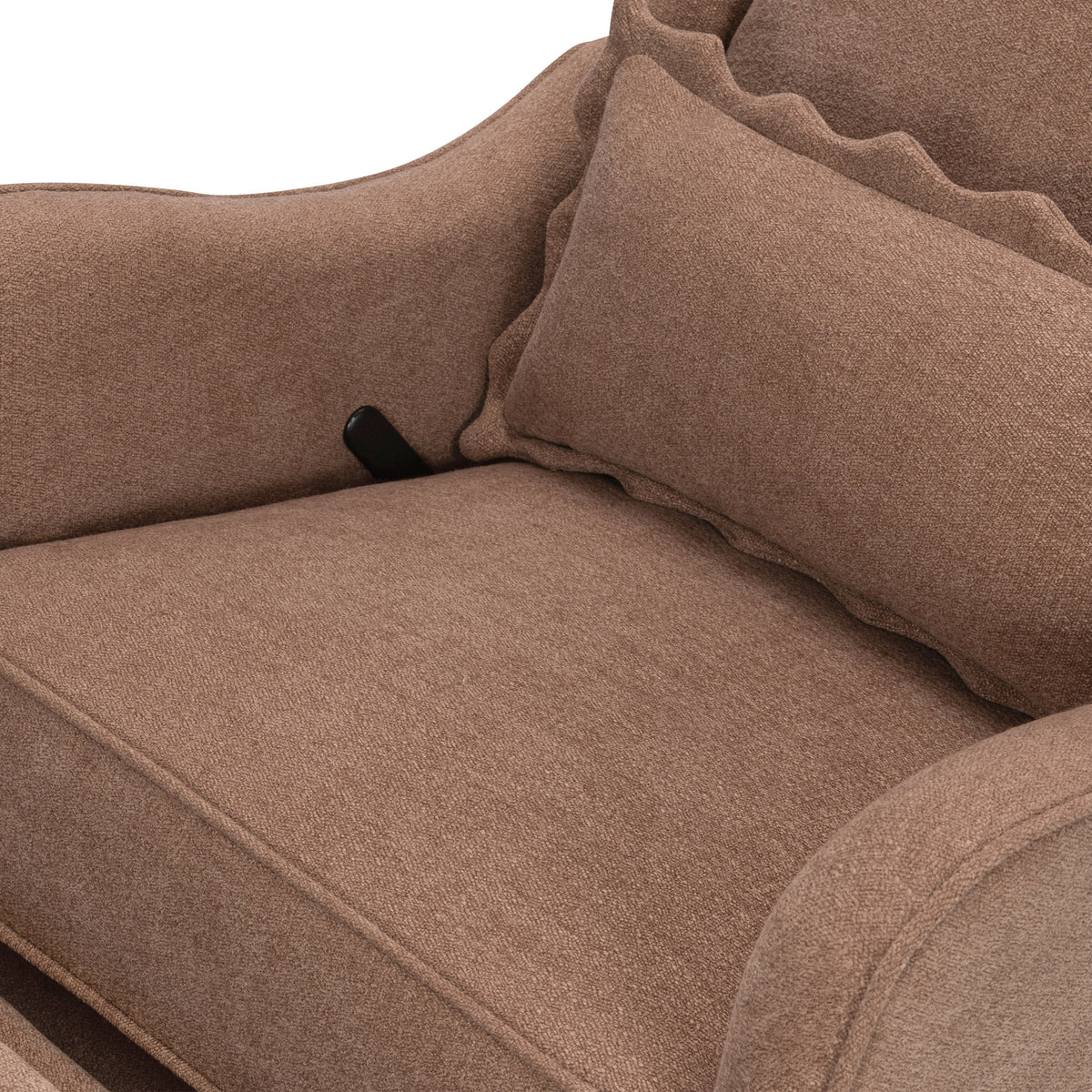 Sillón reclinable y mecedora giratoria Devon