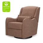 Sillón reclinable y mecedora giratoria Devon