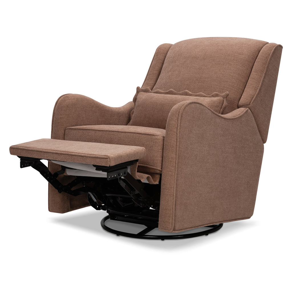 Sillón reclinable y mecedora giratoria Devon