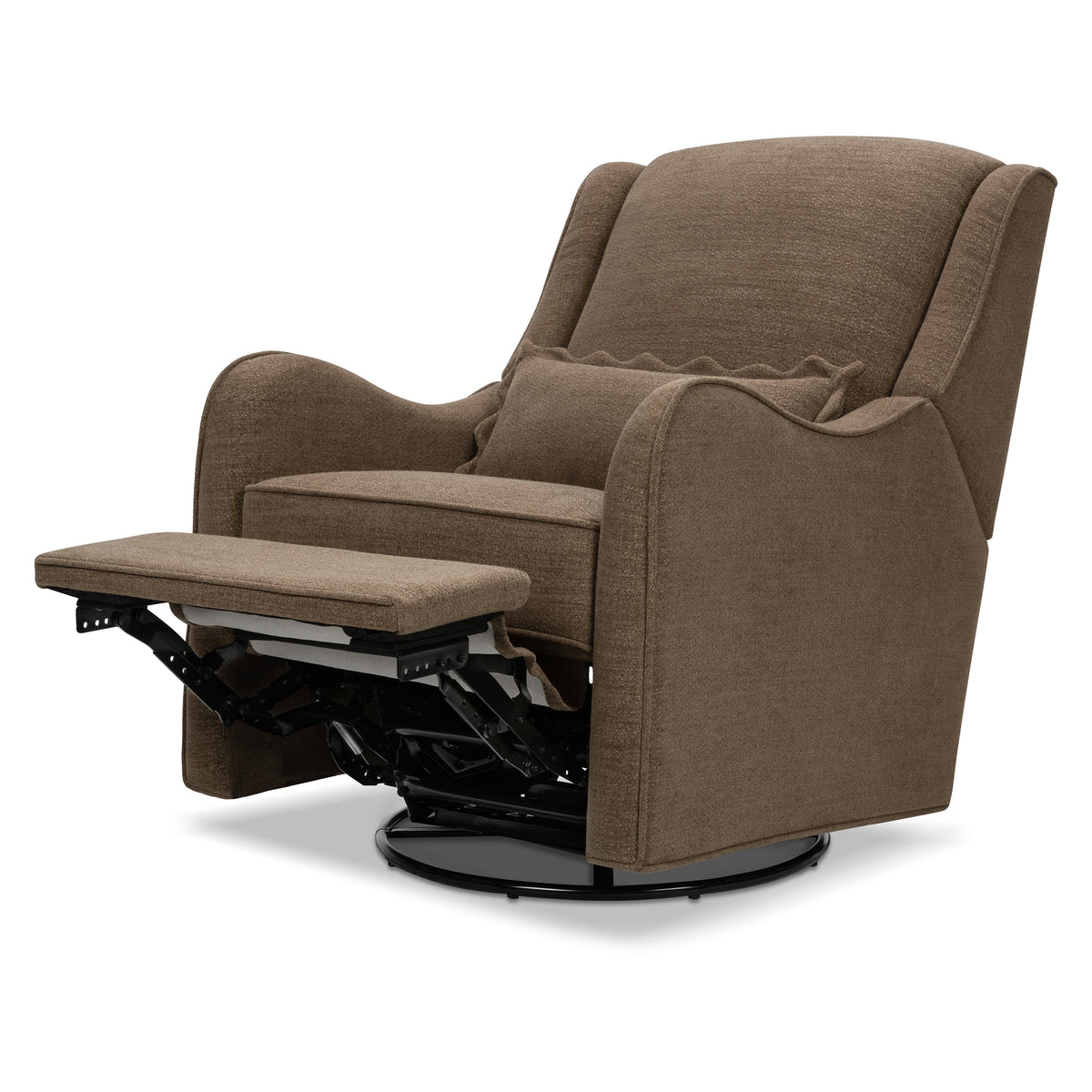 Sillón reclinable y mecedora giratoria Devon