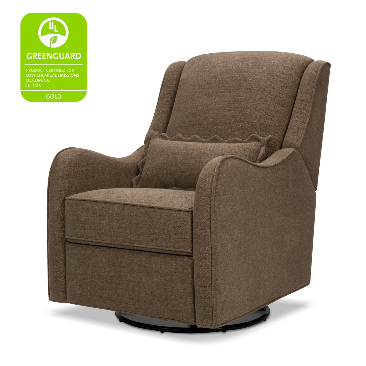 Sillón reclinable y mecedora giratoria Devon