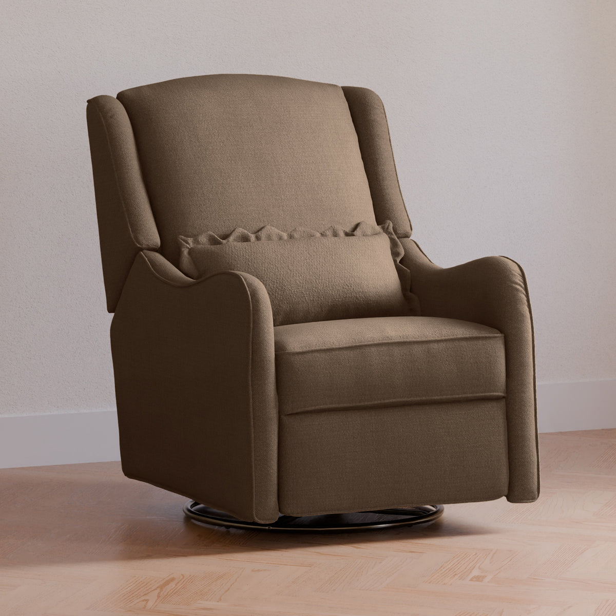 Sillón reclinable y mecedora giratoria Devon
