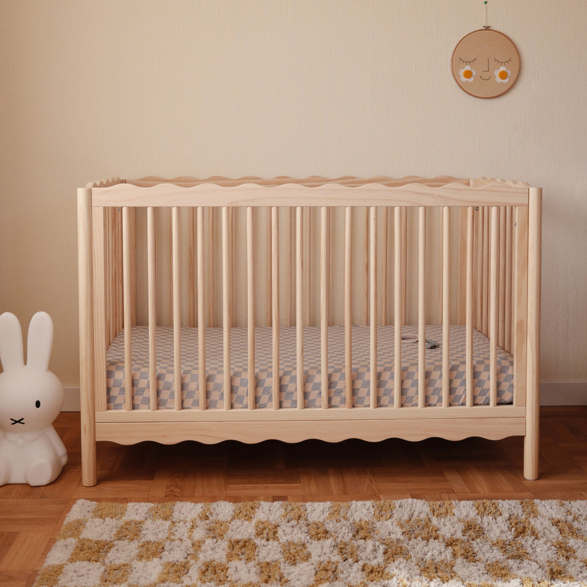 Swell 4-in-1 Convertible Crib with Toddler Bed Conversion Kit