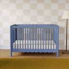 Cuna convertible 4 en 1 Swell con kit de conversión para cama de niño pequeño