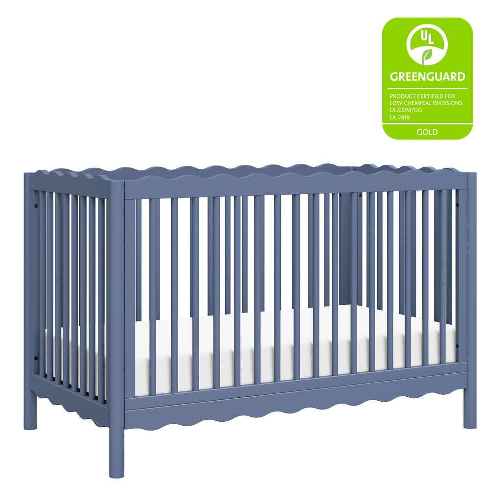 Cuna convertible 4 en 1 Swell con kit de conversión para cama de niño pequeño