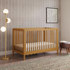 Cuna convertible 4 en 1 Swell con kit de conversión para cama de niño pequeño