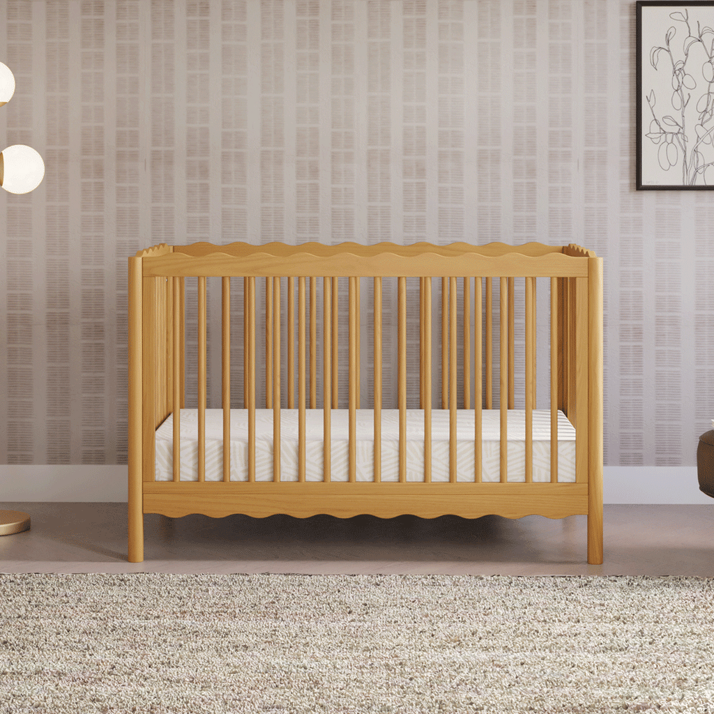Swell 4-in-1 Convertible Crib with Toddler Bed Conversion Kit