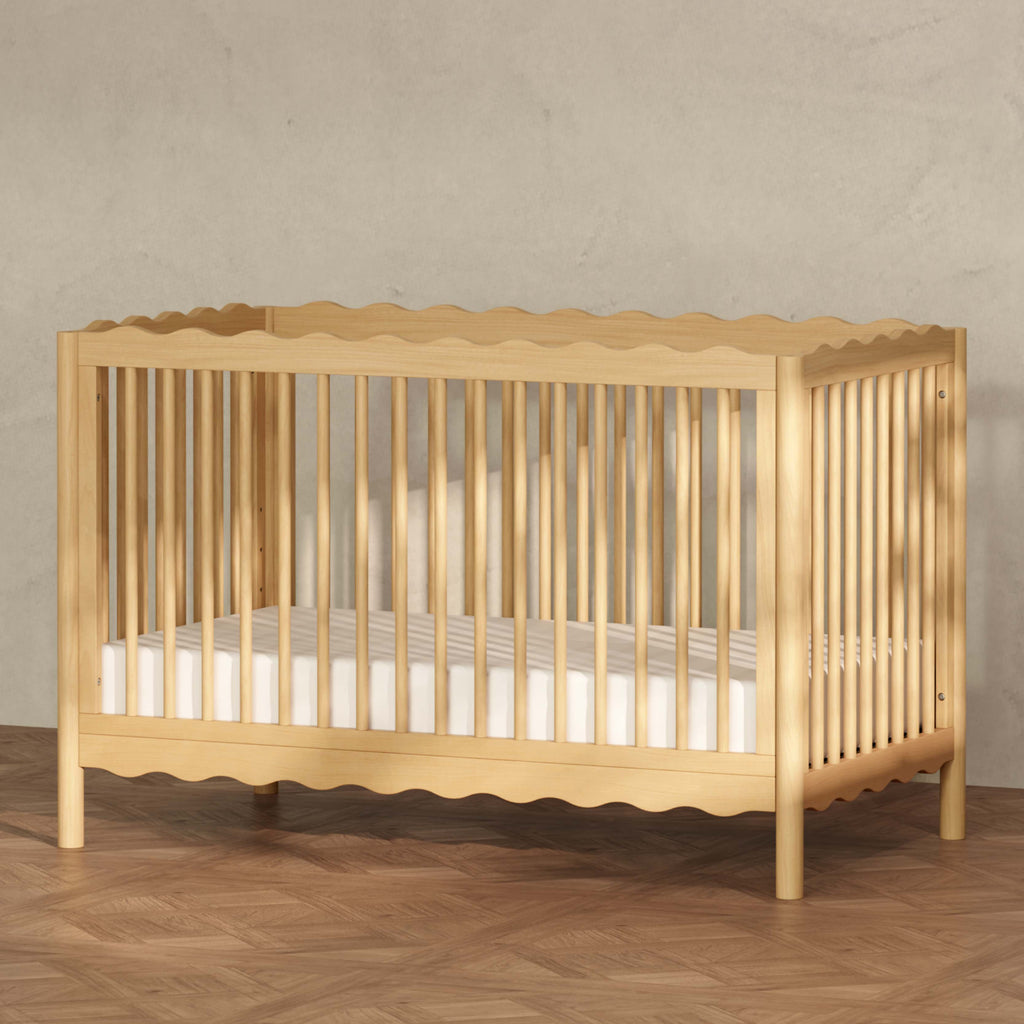 Cuna convertible 4 en 1 Swell con kit de conversión para cama de niño pequeño