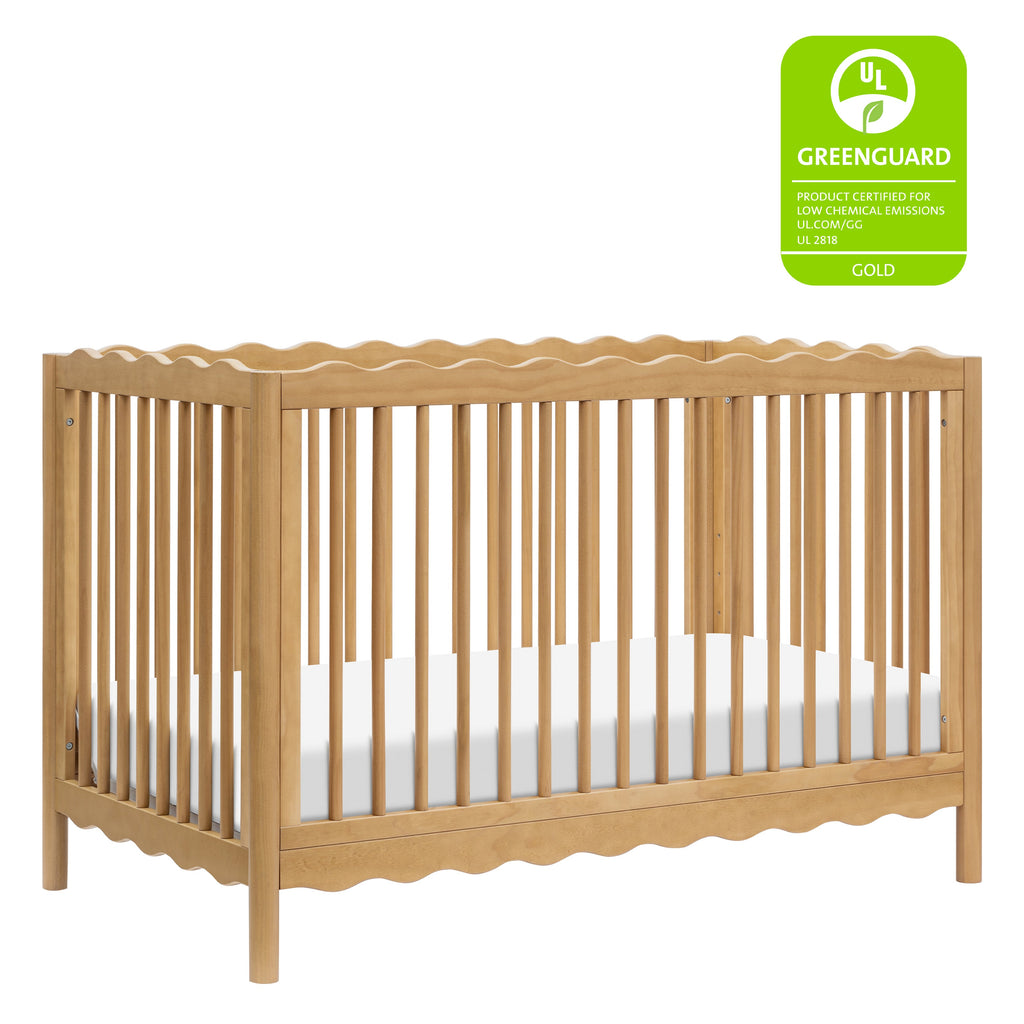 Cuna convertible 4 en 1 Swell con kit de conversión para cama de niño pequeño