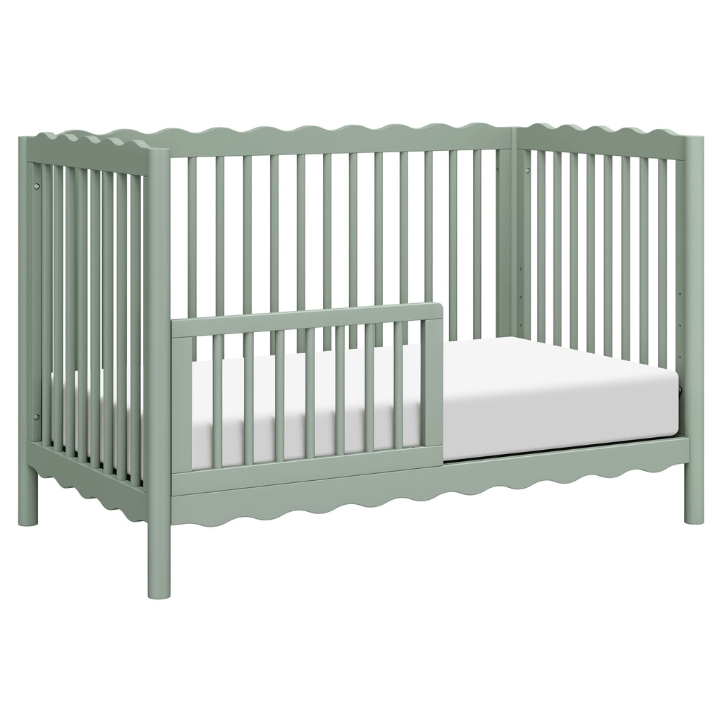 Cuna convertible 4 en 1 Swell con kit de conversión para cama de niño pequeño