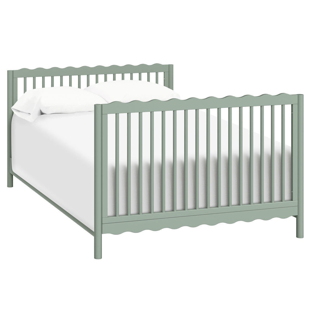 Cuna convertible 4 en 1 Swell con kit de conversión para cama de niño pequeño