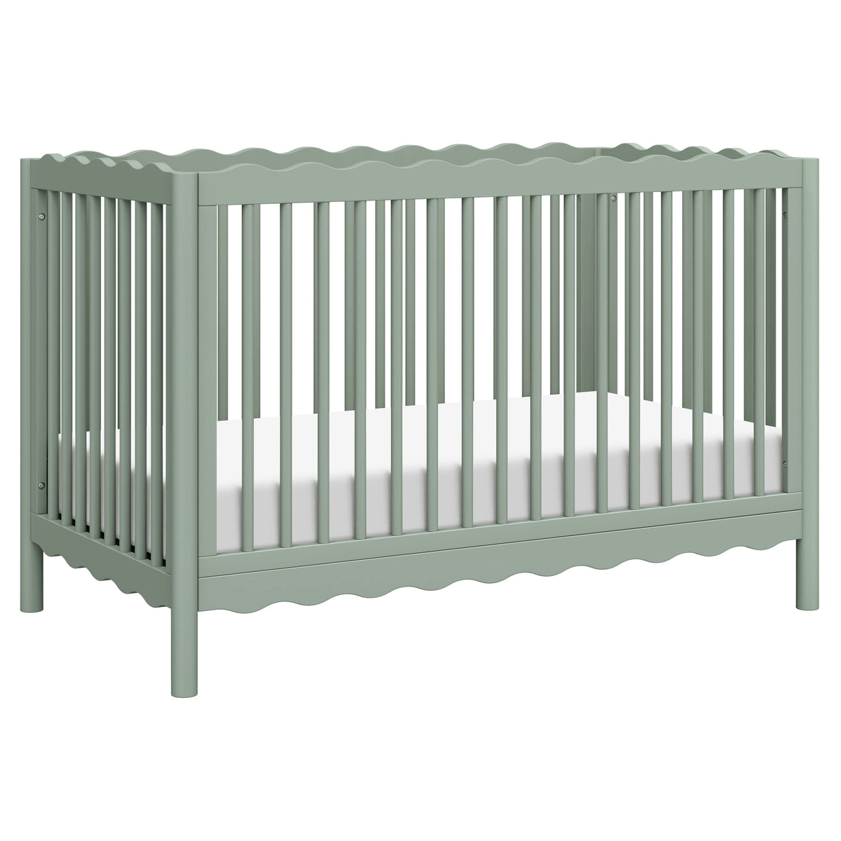 Cuna convertible 4 en 1 Swell con kit de conversión para cama de niño pequeño