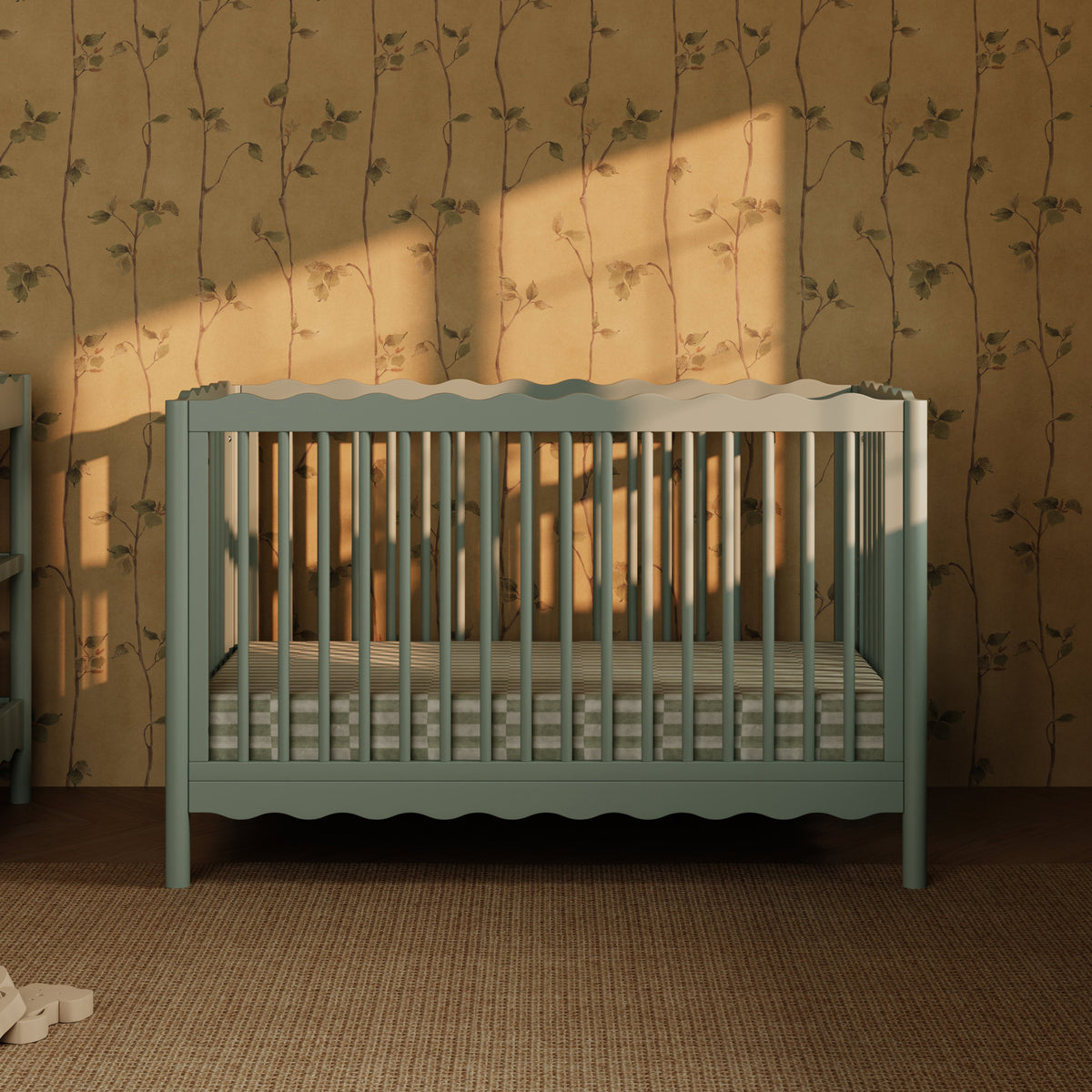 Swell 4-in-1 Convertible Crib with Toddler Bed Conversion Kit
