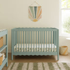 Cuna convertible 4 en 1 Swell con kit de conversión para cama de niño pequeño