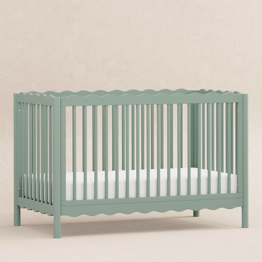 Cuna convertible 4 en 1 Swell con kit de conversión para cama de niño pequeño