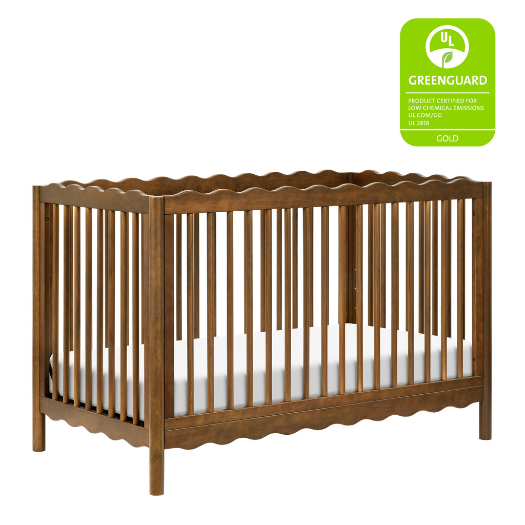 Swell 4-in-1 Convertible Crib with Toddler Bed Conversion Kit
