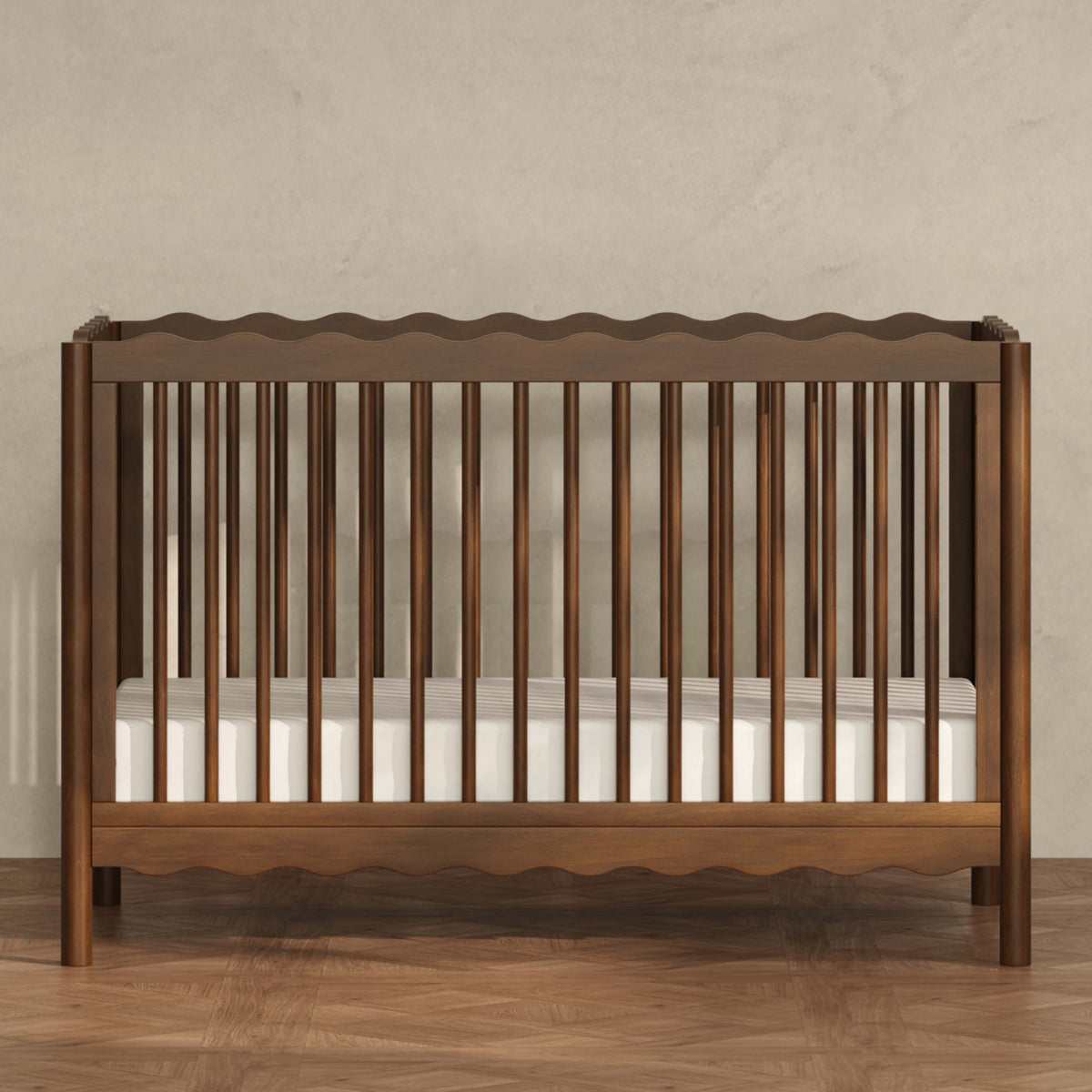 Swell 4-in-1 Convertible Crib with Toddler Bed Conversion Kit