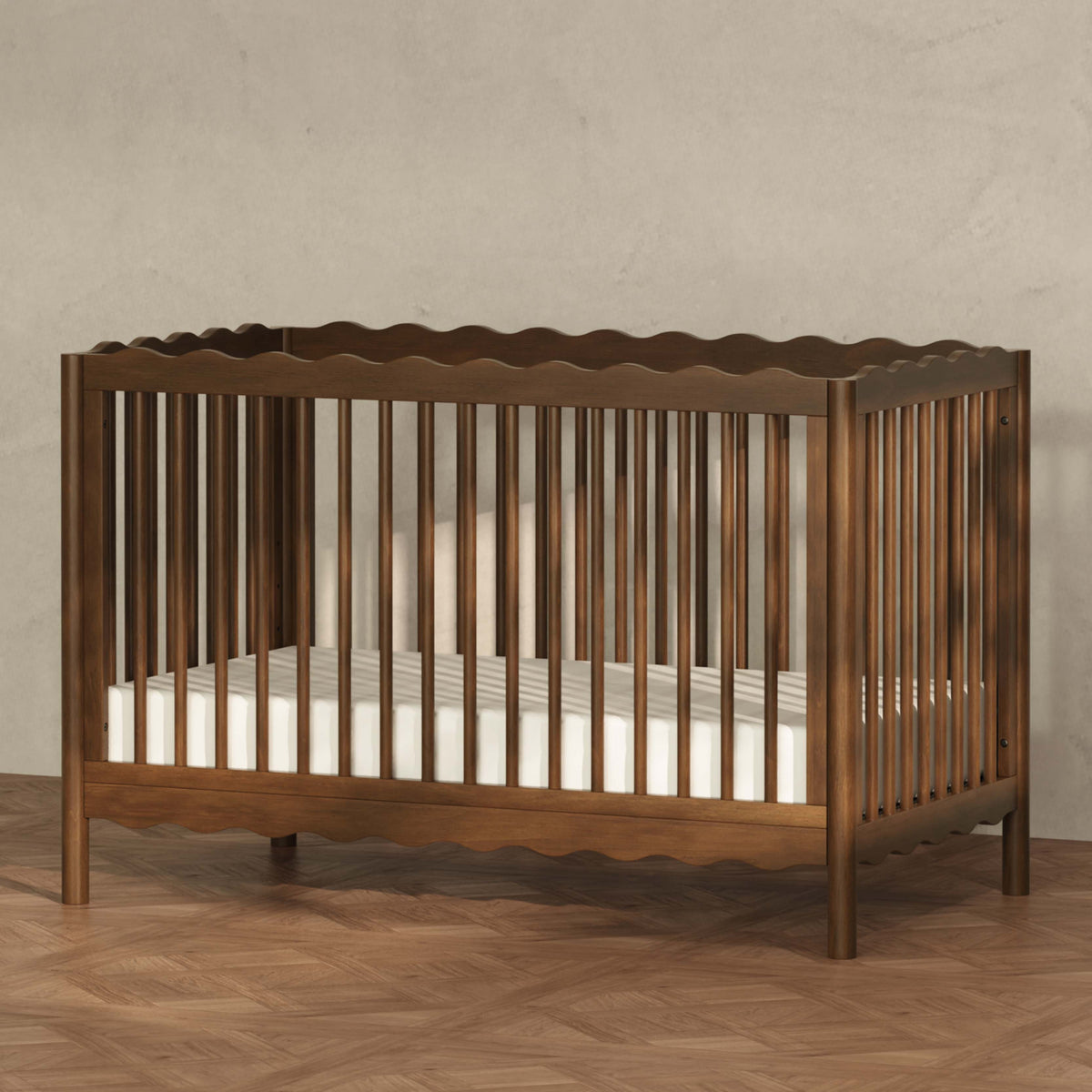 Swell 4-in-1 Convertible Crib with Toddler Bed Conversion Kit