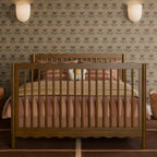Cuna convertible 4 en 1 Swell con kit de conversión para cama de niño pequeño