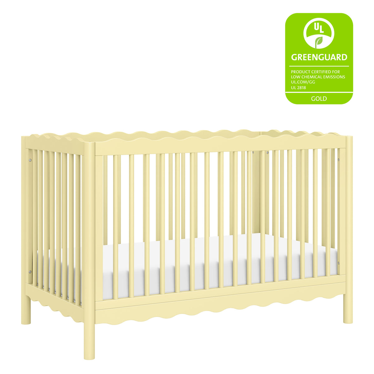 Swell 4-in-1 Convertible Crib with Toddler Bed Conversion Kit