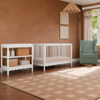 Cuna convertible 4 en 1 Swell con kit de conversión para cama de niño pequeño
