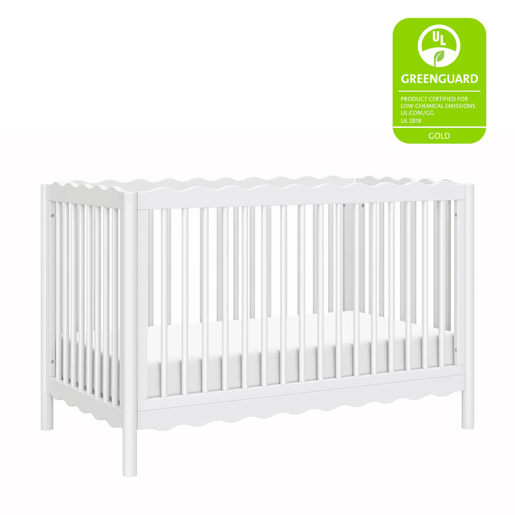 Cuna convertible 4 en 1 Swell con kit de conversión para cama de niño pequeño