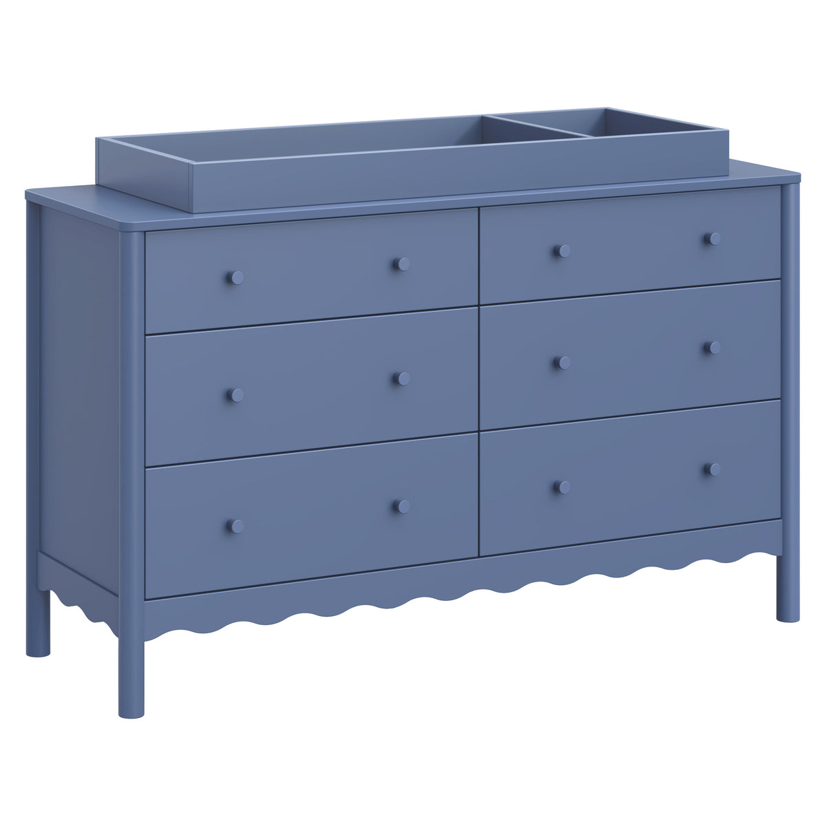 Swell 6-Drawer Wide Assembled Dresser (56")
