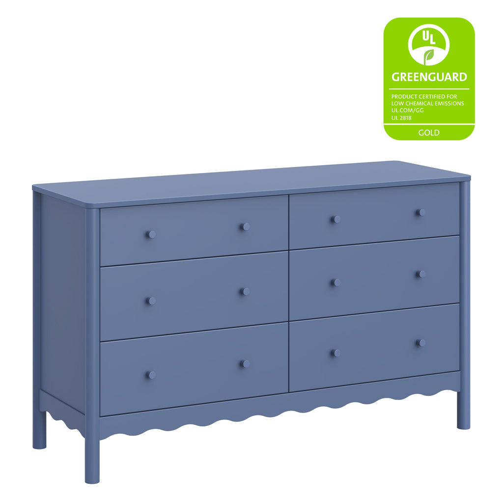 Swell 6-Drawer Wide Assembled Dresser (56")