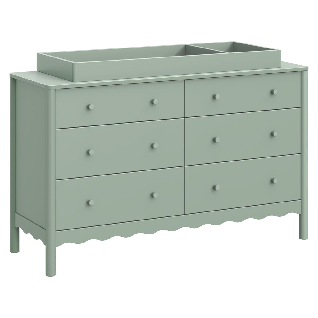Swell 6-Drawer Wide Assembled Dresser (56")
