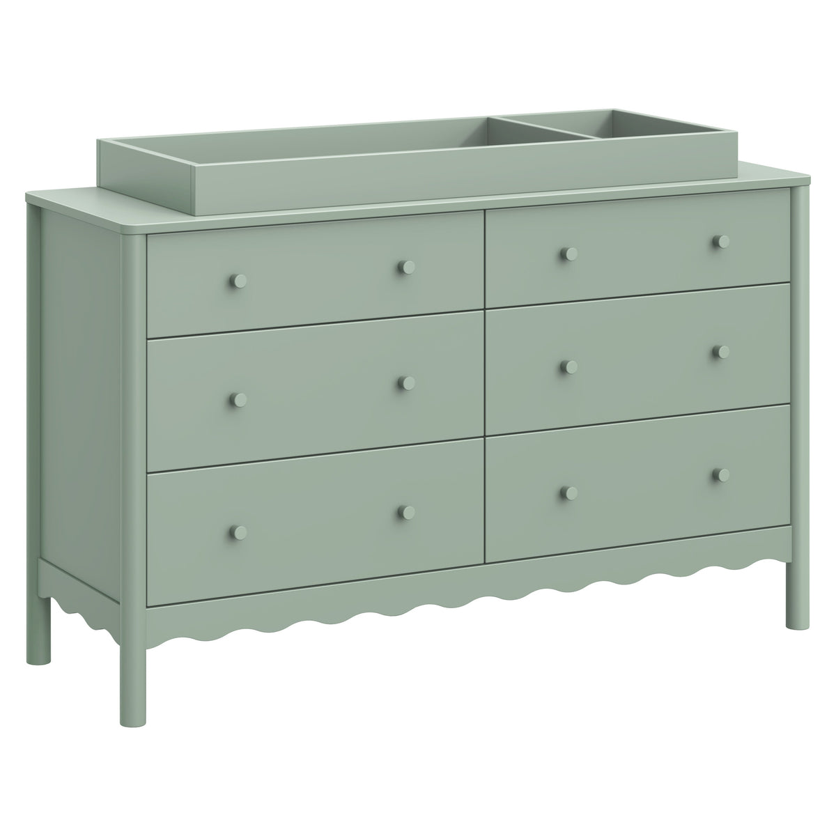 Swell 6-Drawer Wide Assembled Dresser (56")