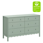 Swell 6-Drawer Wide Assembled Dresser (56")