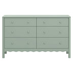 Swell 6-Drawer Wide Assembled Dresser (56")